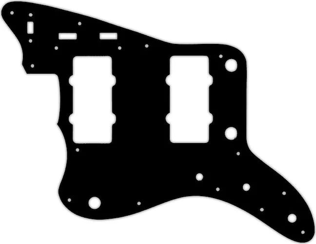 WD Custom Pickguard For Left Hand Fender Made In Japan 1966-1968 Reissue Jazzmaster #39 Black/Cream/Black/Crea