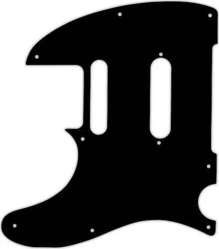 WD Custom Pickguard For Left Hand Fender Modern Player Telecaster Plus #03 Black/White/Black