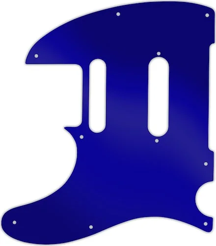 WD Custom Pickguard For Left Hand Fender Modern Player Telecaster Plus #10DBU Dark Blue Mirror