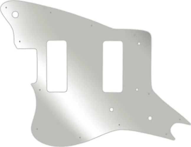 WD Custom Pickguard For Left Hand Fender Modern Player Jaguar - Custom Designed #10 Mirror