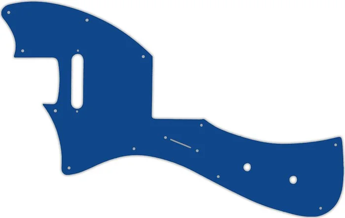 WD Custom Pickguard For Left Hand Fender Parallel Universe Meteora #08 Blue/White/Blue