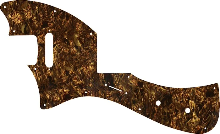 WD Custom Pickguard For Left Hand Fender Parallel Universe Meteora #28TBP Tortoise Brown Pearl