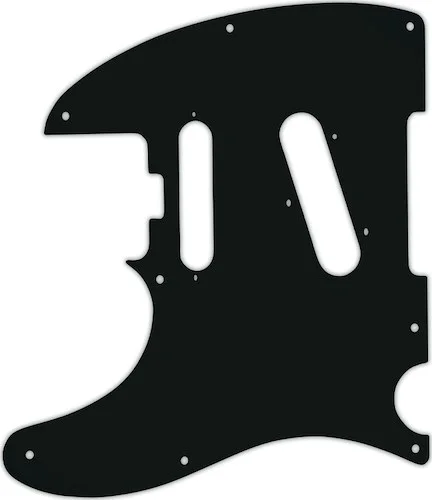 WD Custom Pickguard For Left Hand Fender Parallel Universe American Elite Nashville Telecaster HSS #01A Black 