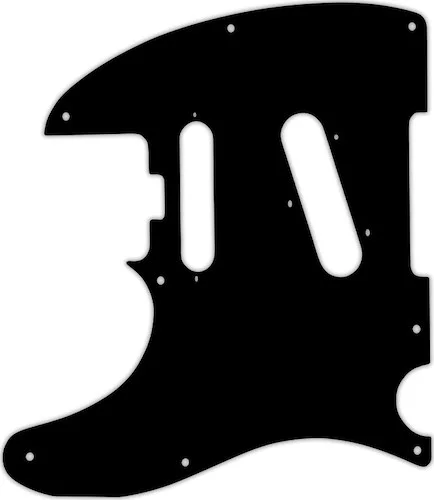WD Custom Pickguard For Left Hand Fender Parallel Universe American Elite Nashville Telecaster HSS #03 Black/W