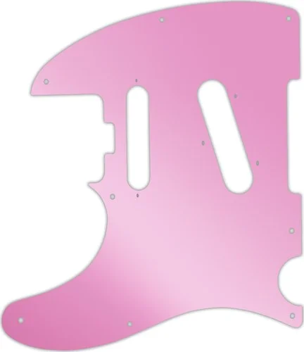 WD Custom Pickguard For Left Hand Fender Parallel Universe American Elite Nashville Telecaster HSS #10P Pink M