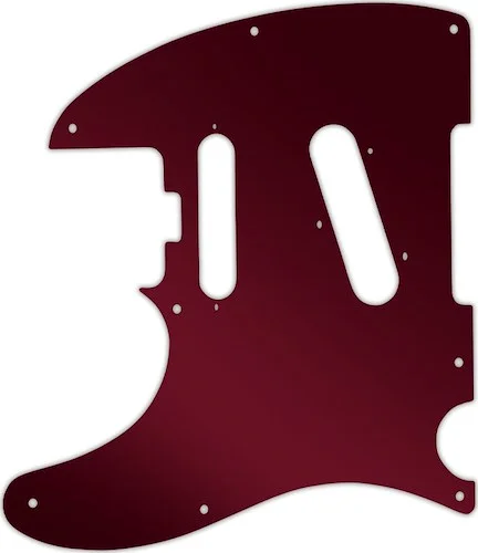 WD Custom Pickguard For Left Hand Fender Parallel Universe American Elite Nashville Telecaster HSS #10R Red Mi