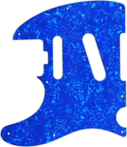 WD Custom Pickguard For Left Hand Fender Parallel Universe American Elite Nashville Telecaster HSS #28BU Blue 