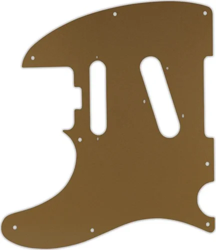 WD Custom Pickguard For Left Hand Fender Parallel Universe American Elite Nashville Telecaster HSS #59 Gold/Cl