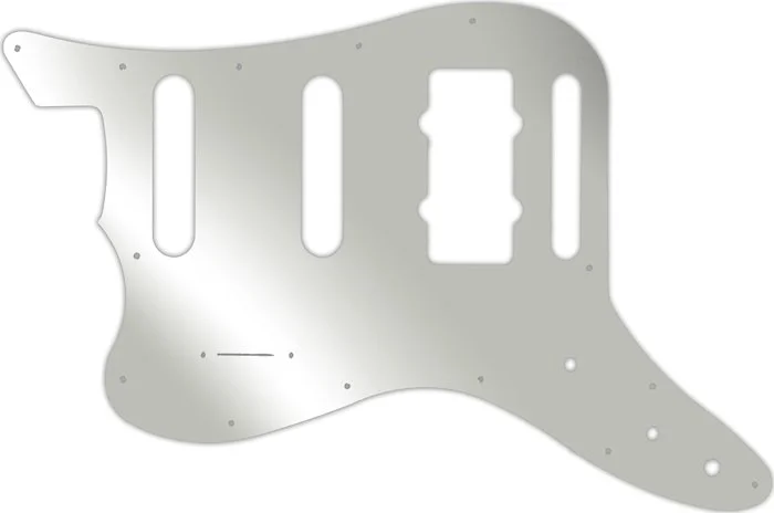 WD Custom Pickguard For Left Hand Fender Pawn Shop Bass VI #10 Mirror