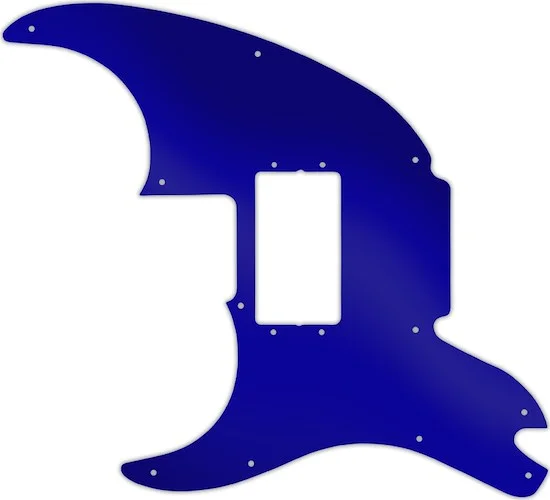 WD Custom Pickguard For Left Hand Fender Pawn Shop '72 #10DBU Dark Blue Mirror