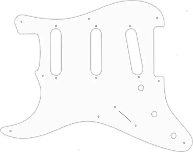 WD Custom Pickguard For Left Hand Fender Pre-CBS 8 Hole, Eric Johnson Signature, Eric Clapton Signature, Or St