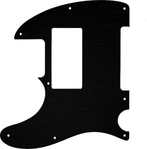 WD Custom Pickguard For Left Hand Fender Special Edition HH Telecaster #27 Simulated Black Anodized