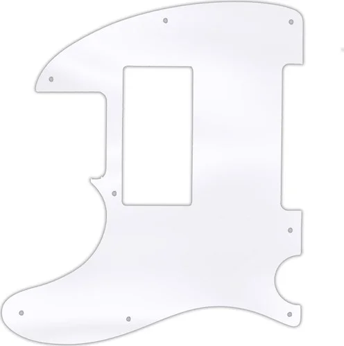 WD Custom Pickguard For Left Hand Fender Special Edition HH Telecaster #45 Clear Acrylic