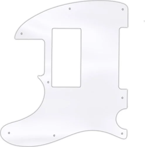WD Custom Pickguard For Left Hand Fender Special Edition HH Telecaster #45T Clear Acrylic Thin