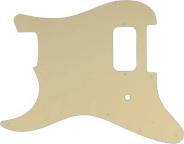 WD Custom Pickguard For Left Hand Fender Tom Delonge Stratocaster #06B Cream/Black/Cream