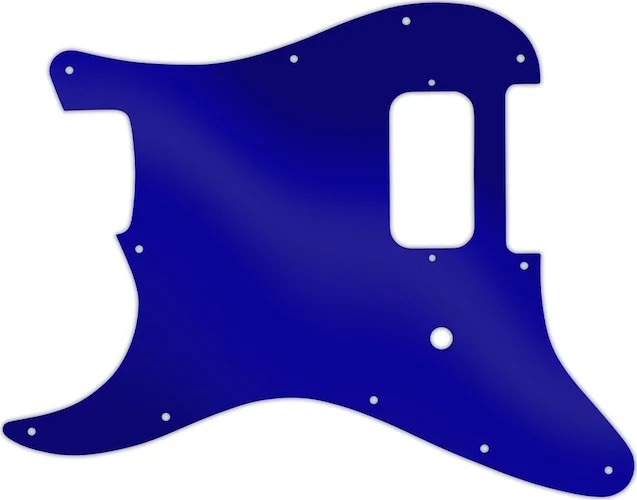 WD Custom Pickguard For Left Hand Fender Tom Delonge Stratocaster #10DBU Dark Blue Mirror