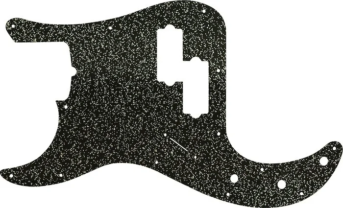 WD Custom Pickguard For Left Hand Fender Tony Franklin Signature Precision Bass #60BS Black Sparkle 