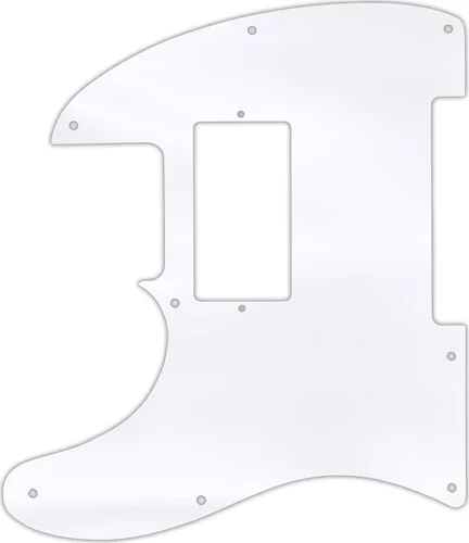 WD Custom Pickguard For Left Hand Fender USA Jim Root Signature Telecaster #45 Clear Acrylic