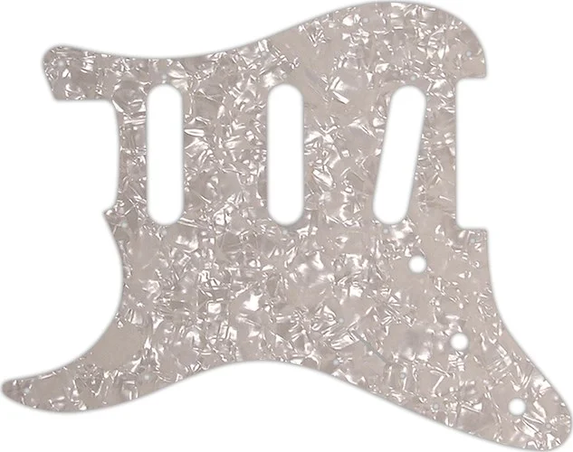 WD Custom Pickguard For Left Hand Fender VooDoo Jimi Hendrix Tribute Stratocaster #28A Aged Pearl/White/Black/