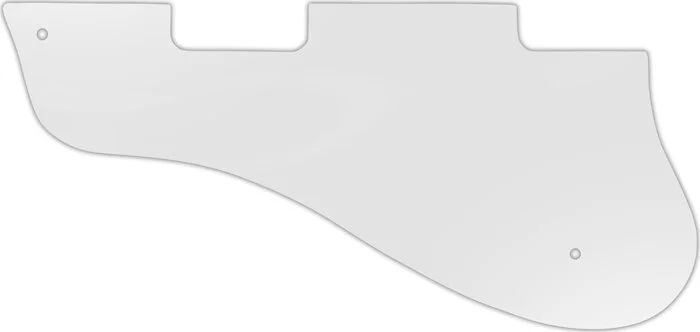 WD Custom Pickguard For Left Hand Gibson 1960's ES-125 TCD #22 Translucent Milk White