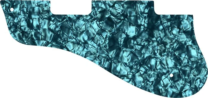 WD Custom Pickguard For Left Hand Gibson 1960's ES-125 TCD #28AQ Aqua Pearl/Black/White/Black