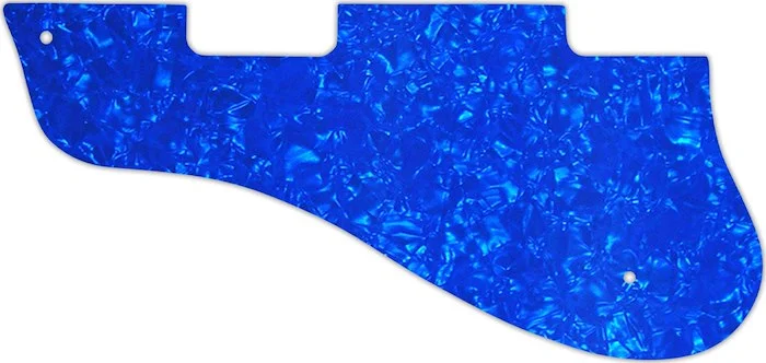 WD Custom Pickguard For Left Hand Gibson 1960's ES-125 TCD #28BU Blue Pearl/White/Black/White