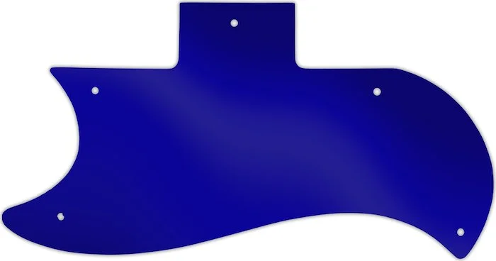 WD Custom Pickguard For Left Hand Gibson 1961-1970 Half Face SG #10DBU Dark Blue Mirror