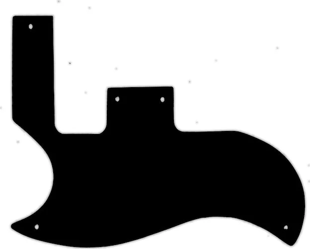 WD Custom Pickguard For Left Hand Gibson 1961-1970 SG Special #01 Black