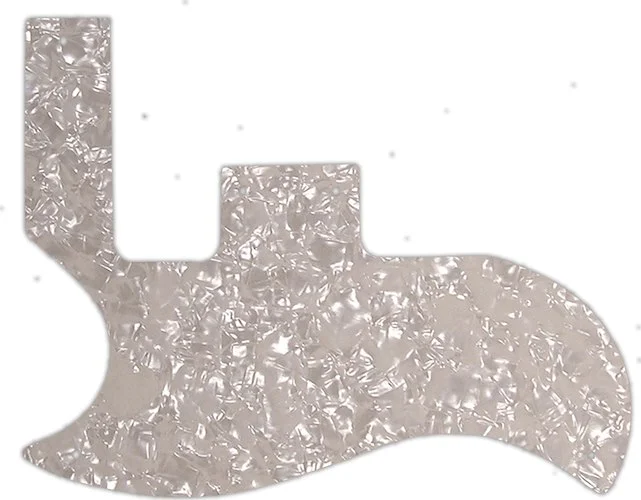 WD Custom Pickguard For Left Hand Gibson 1961-1970 SG Special #28A Aged Pearl/White/Black/White