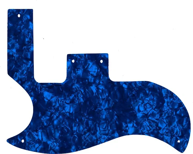 WD Custom Pickguard For Left Hand Gibson 1961-1970 SG Special #28DBP Dark Blue Pearl/Black/White/Black