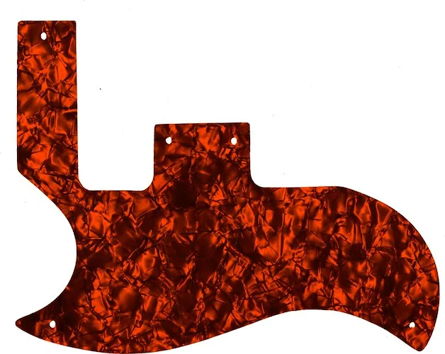 WD Custom Pickguard For Left Hand Gibson 1961-1970 SG Special #28OP Orange Pearl/Black/White/Black