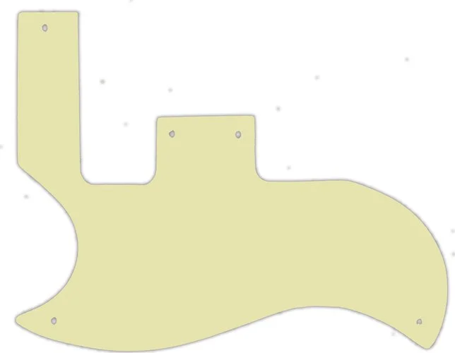 WD Custom Pickguard For Left Hand Gibson 1961-1970 SG Special #34T Mint Green Thin