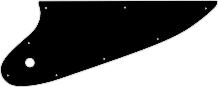 WD Custom Pickguard For Left Hand Gibson 1963-1966 Thunderbird Bass #03 Black/White/Black