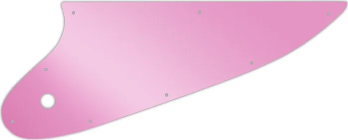 WD Custom Pickguard For Left Hand Gibson 1963-1966 Thunderbird Bass #10P Pink Mirror