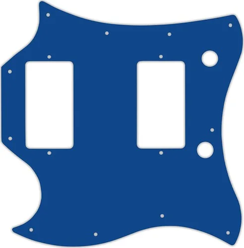 WD Custom Pickguard For Left Hand Gibson 1963-1970 Full Face SG #08 Blue/White/Blue