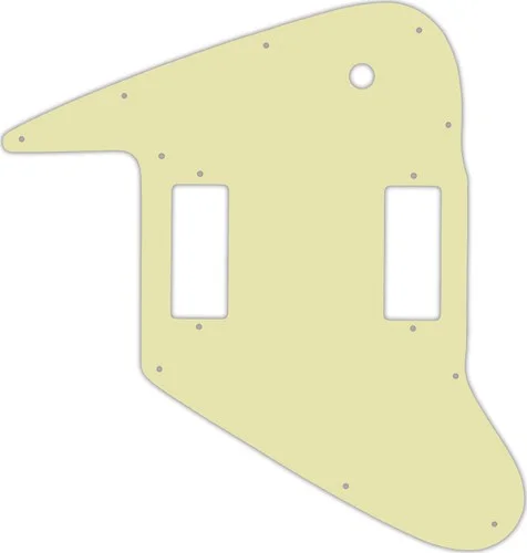 WD Custom Pickguard For Left Hand Gibson 1965-Present Non-Reverse Firebird #34T Mint Green Thin