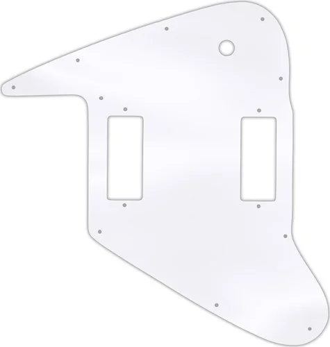 WD Custom Pickguard For Left Hand Gibson 1965-Present Non-Reverse Firebird #45 Clear Acrylic