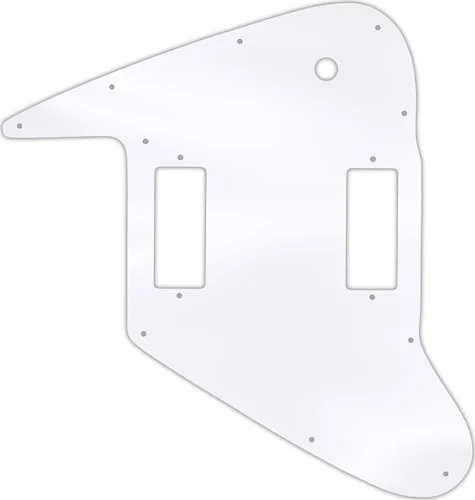 WD Custom Pickguard For Left Hand Gibson 1965-Present Non-Reverse Firebird #45T Clear Acrylic Thin