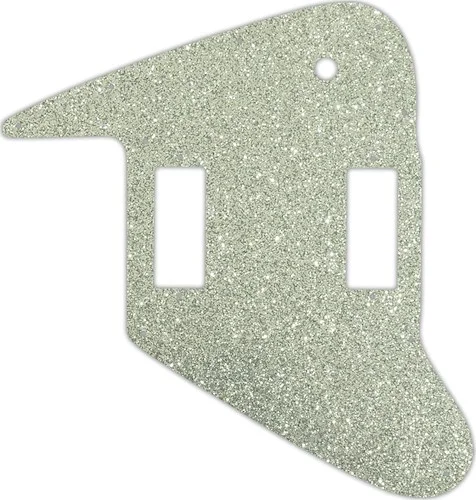 WD Custom Pickguard For Left Hand Gibson 1965-2018 Non-Reverse Firebird #60SS Silver Sparkle 