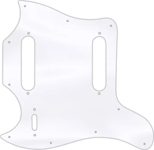 WD Custom Pickguard For Left Hand Gibson 1970-1982 SG Style Melody Maker #45 Clear Acrylic