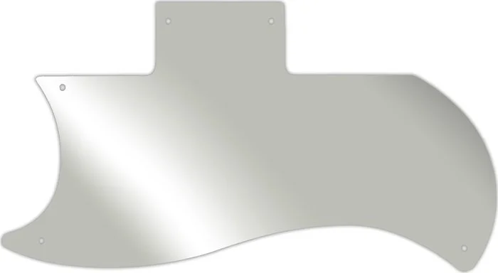 WD Custom Pickguard For Left Hand Gibson 1971-Present Or 1961 Reissue Half Face SG #10 Mirror