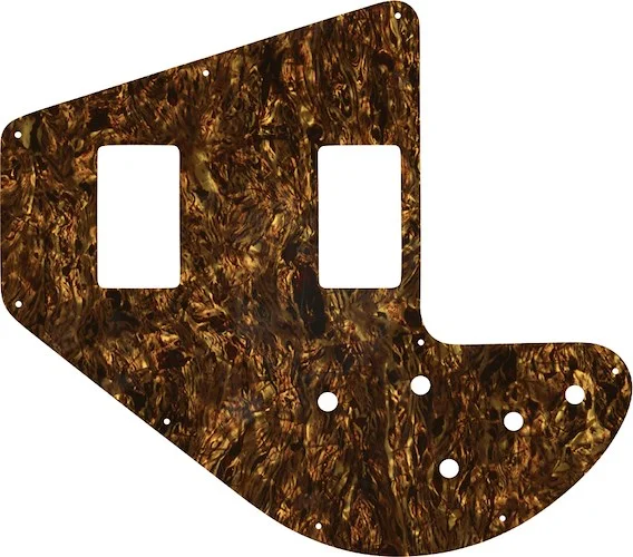 WD Custom Pickguard For Left Hand Gibson 1975-1983 Ripper Bass #28TBP Tortoise Brown Pearl