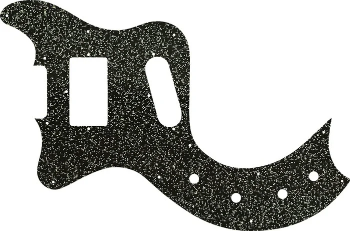 WD Custom Pickguard For Left Hand Gibson 1978 Marauder #60BS Black Sparkle 