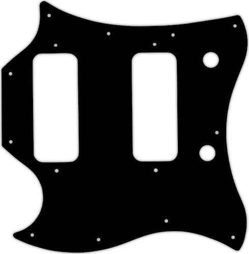 WD Custom Pickguard For Left Hand Gibson 2008 SG Classic #03P Black/Parchment/Black
