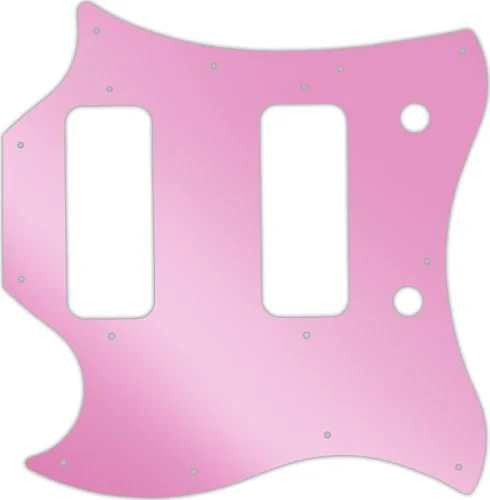 WD Custom Pickguard For Left Hand Gibson 2008 SG Classic #10P Pink Mirror