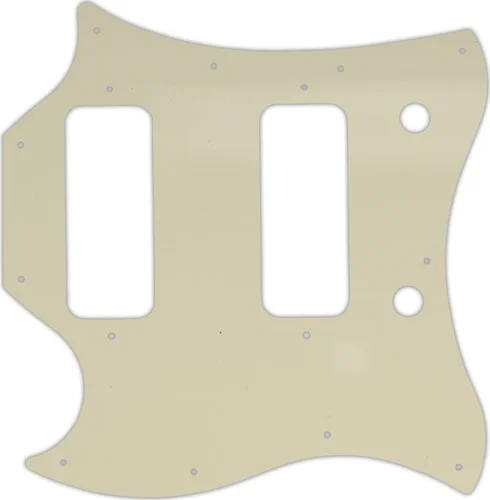 WD Custom Pickguard For Left Hand Gibson 2008 SG Classic #55S Parchment Solid