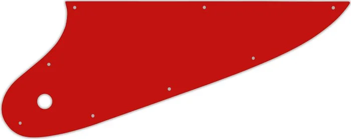 WD Custom Pickguard For Left Hand Gibson 2010-Present Reverse Firebird #07 Red/White/Red