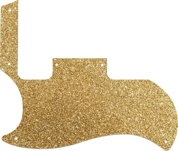 WD Custom Pickguard For Left Hand Gibson 2010-2012 '60s Tribute SG Special #60RGS Rose Gold Sparkle 