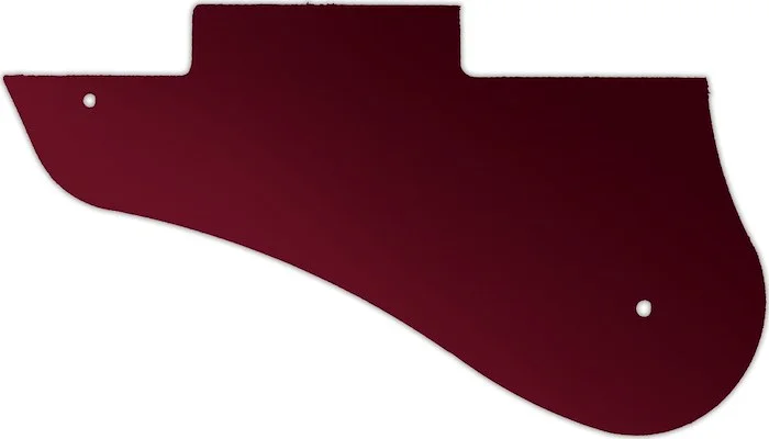 WD Custom Pickguard For Left Hand Gibson 2012 Midtown Custom #10R Red Mirror