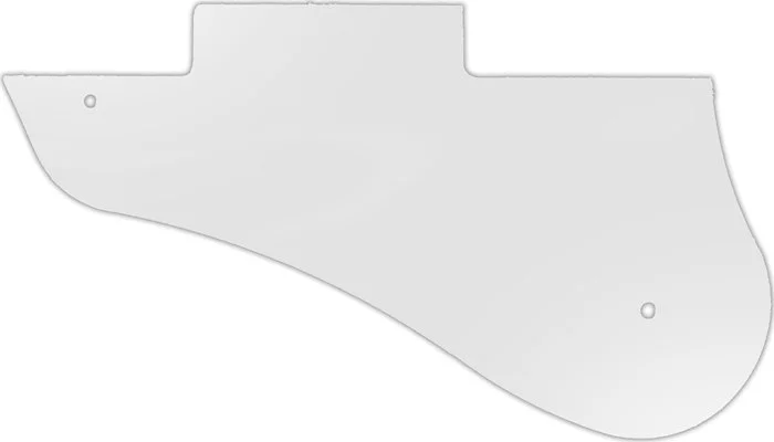 WD Custom Pickguard For Left Hand Gibson 2012 Midtown Custom #22 Translucent Milk White